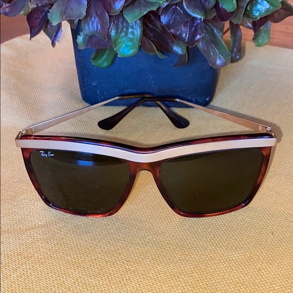 Ray-Ban Accessories - Rare 1980 Vintage Ray Ban Wayfarer Tortoise Shell